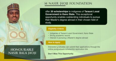 Hon. Nasir Aminu Bala Ja’oji Awards Foreign Scholarships to 20 Tarauni Indigenes