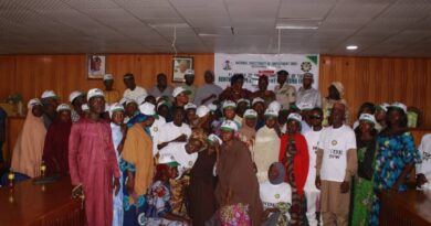 NDE Inducts 64 Artisans for Renewed Hope Employment Training in Adamawa