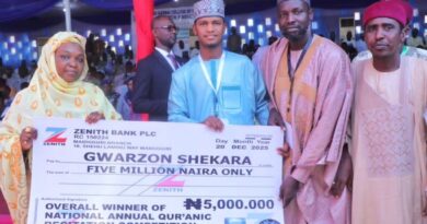 Borno, Kano Emerge Winners of 2025 National Qur’anic Recitation Competition