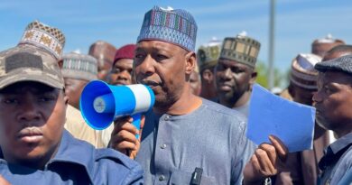 Zulum Visits Frontline Troops in Mairari, Inspects Dilapidated FGC Monguno