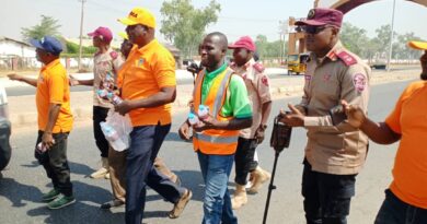 FRSC, NEMA sensitize motorists on road safety hours to Yuletide in Adamawa