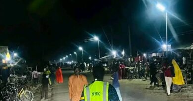 NEDC Installs Solar Streetlights Across Yobe State to Boost Security