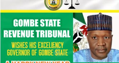 New Year: Gombe Revenue Tribunal Reaffirms Drive for Fair Tax Administration