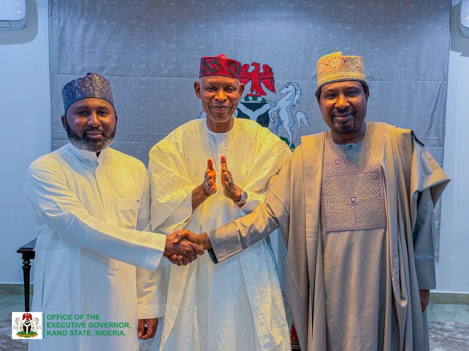 Breaking: Kano Gov. Abba Yusuf Reconciles DSP Barau, Abba Bichi on Political Feud